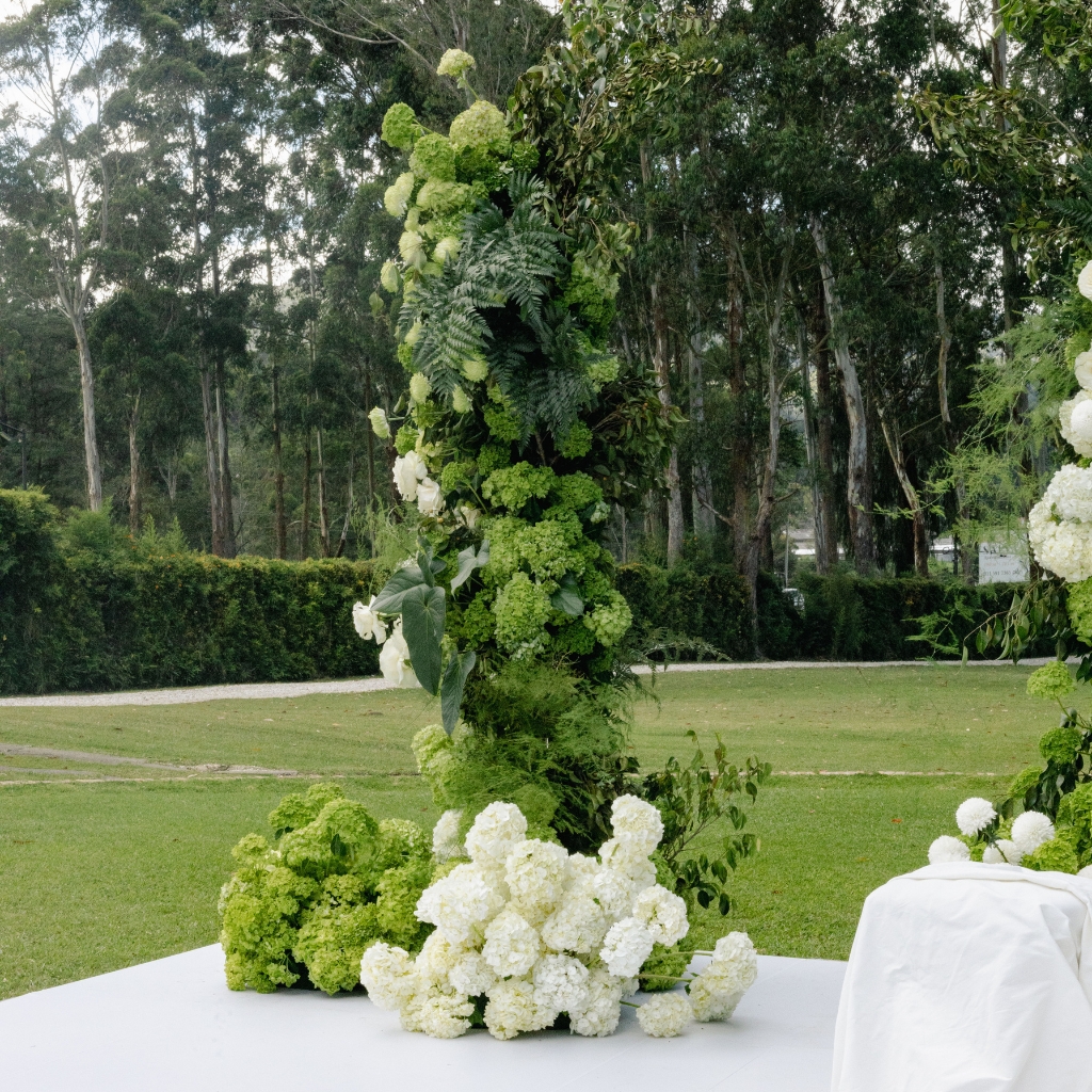 Estilismo de mesa para boda en Colombia