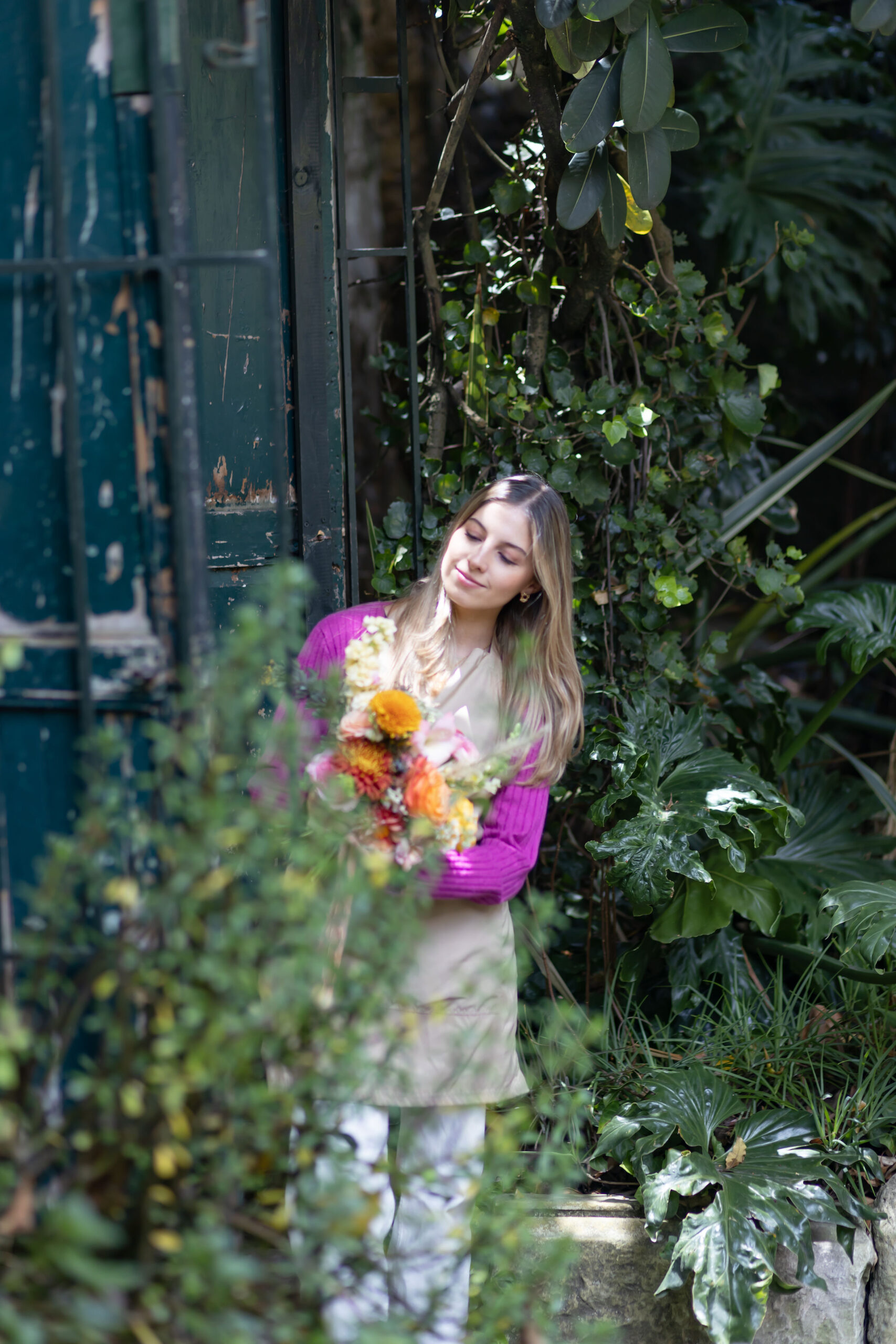 Diseño floral orgánico taller personalizado